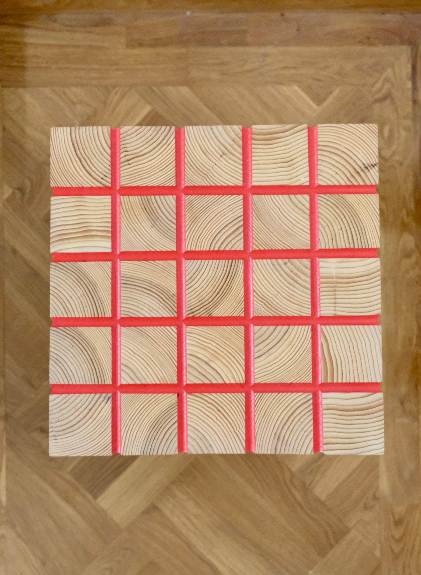 Cube - Special Edition - Röd med raka spår