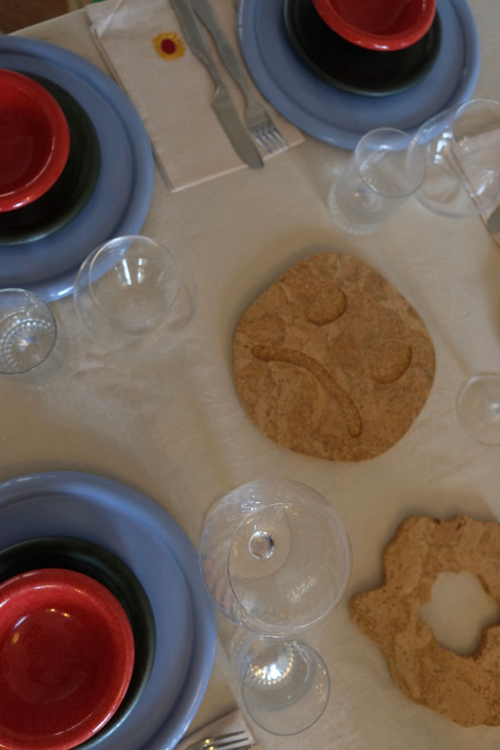 Grytunderlägg - Smiley Sad