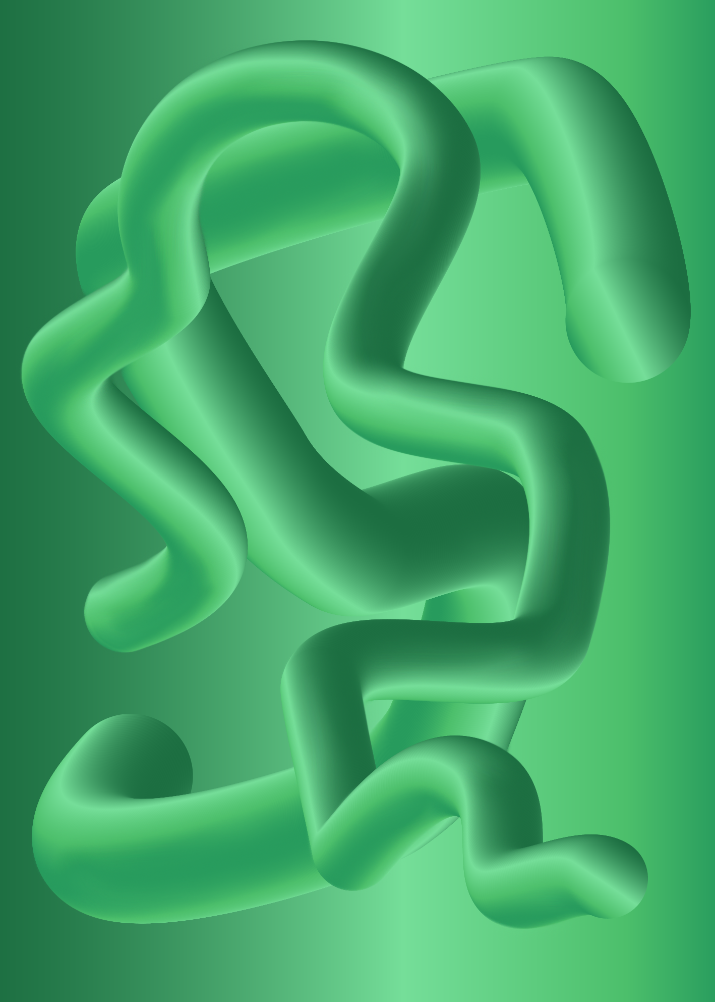 Poster - WORM - GRÖN