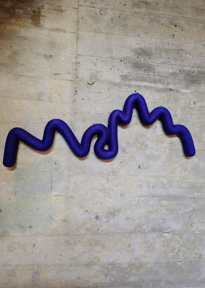 Worm - Skulptur - BLÅ