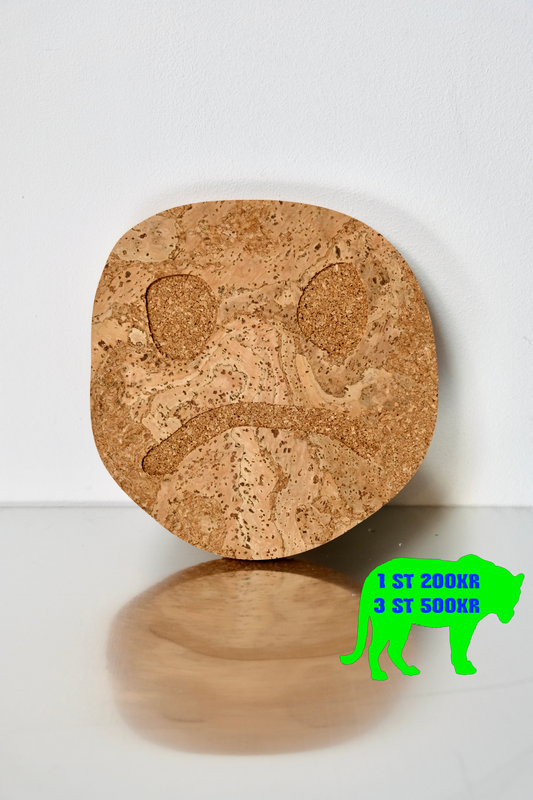 Grytunderlägg - Smiley Sad