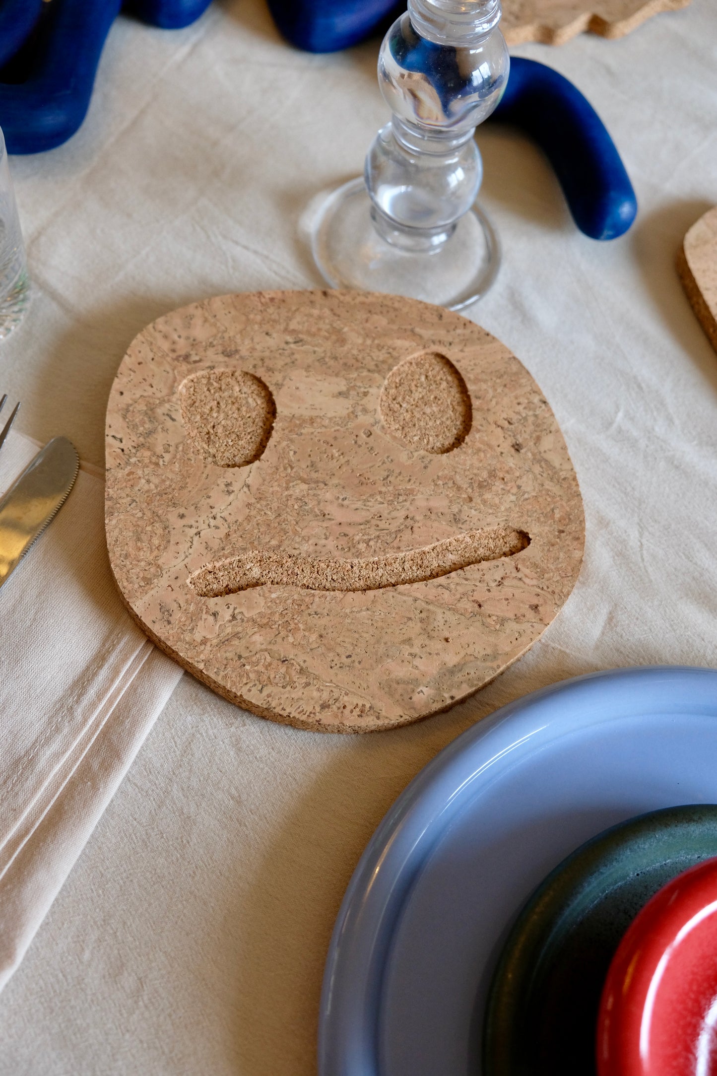 Grytunderlägg - Smiley Confused